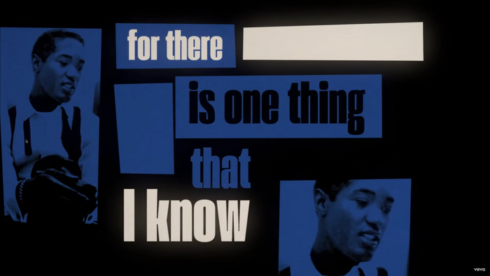 Sam Cooke – “Keep Movin’ On” lyrics video 10