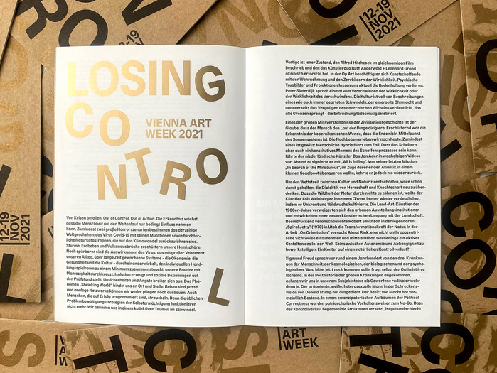 Vienna Art Week brochures 2
