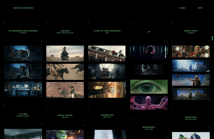 Anthony Leonardi III website 1