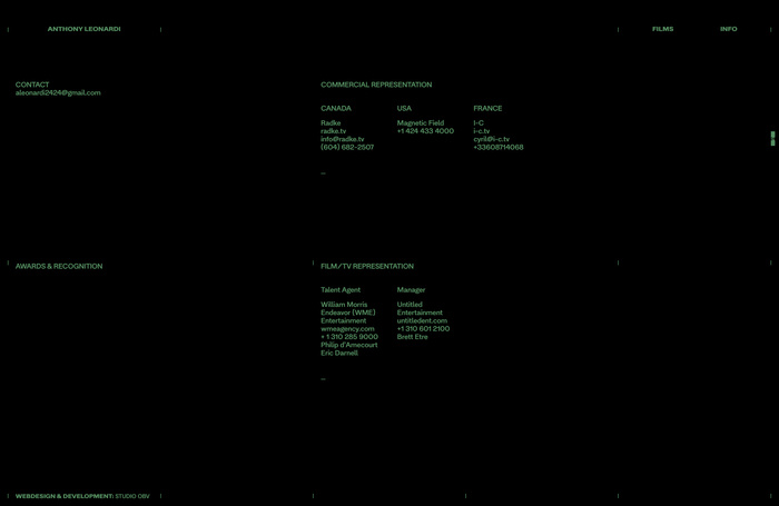 Anthony Leonardi III website 2