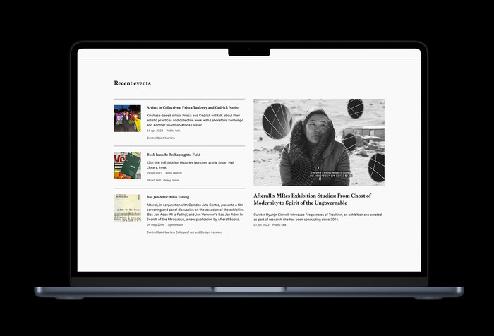 Afterall website 5