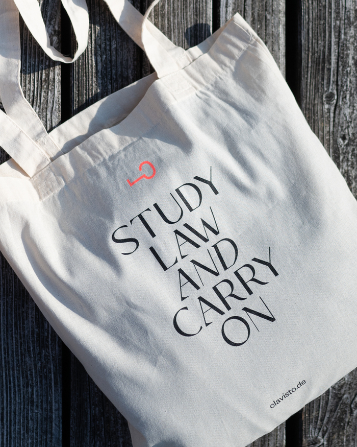 “Study Law and Carry On” bag by Clavisto 5