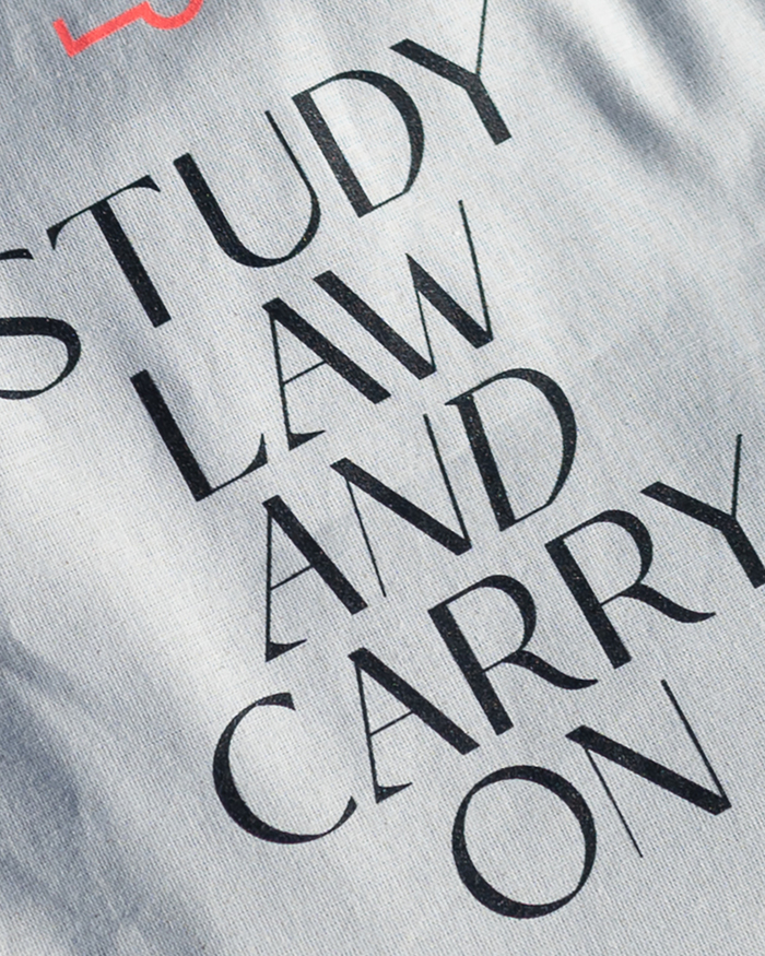 “Study Law and Carry On” bag by Clavisto 2