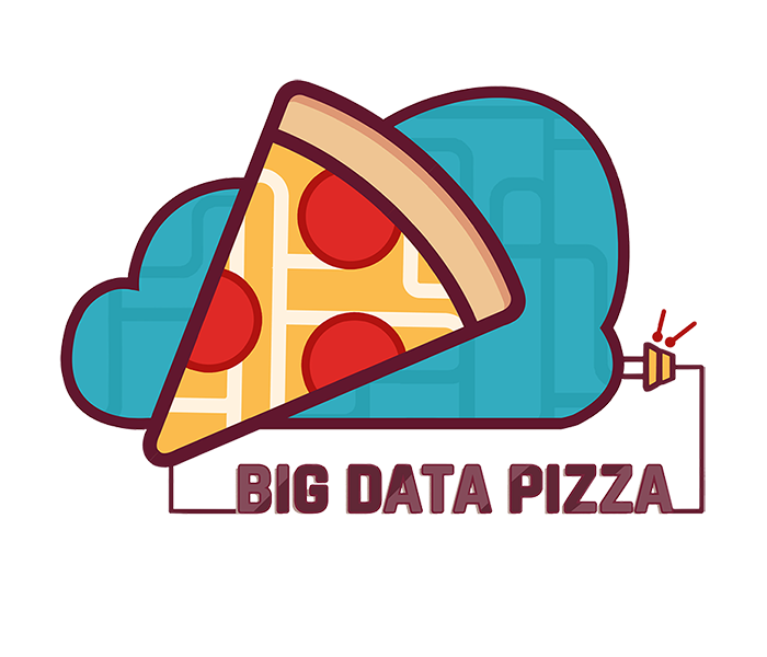 Big Data Pizza logo and website 1