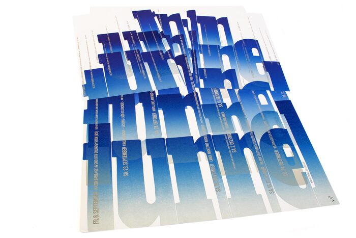 The small posters (35×50cm), which are sections from the large posters...