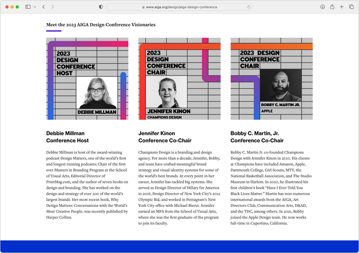 AIGA Design Conference 2023 2