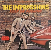 The Impressions <span> – <cite>Keep On Pushing</cite> </span>album art