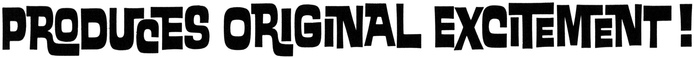 One-line sample of Benguiat Newlock Condensed in Photo-Lettering&rsquo;s 1971 catalog