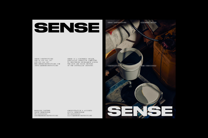 Sense Constructions poster