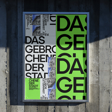 <cite>Das Gebrochene der Stadt</cite> posters
