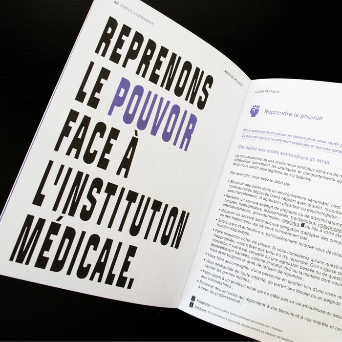 Abus de Pouvoir campaign and brochure 7