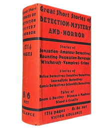 <cite>Great Short Stories of Detection, Mystery, and Horror </cite>by Dorothy Sayers (ed.)