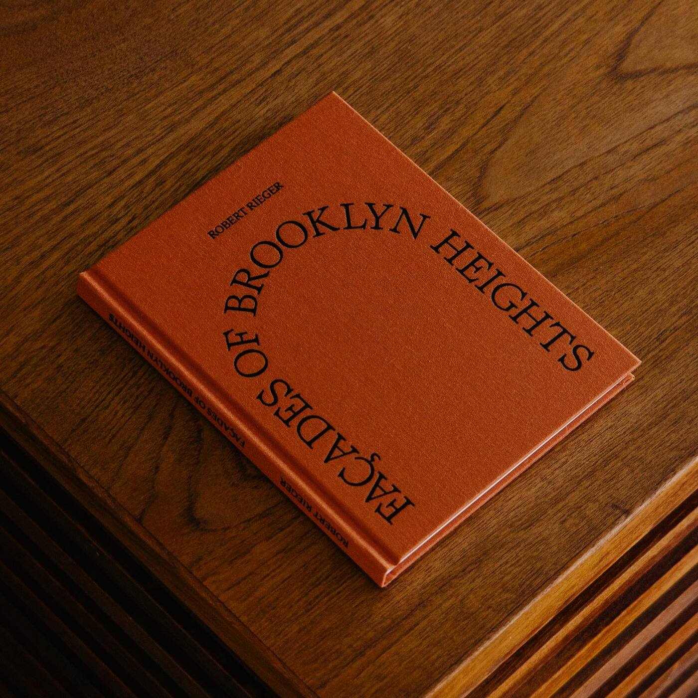 Façades of Brooklyn Heights by Robert Rieger - Fonts In Use