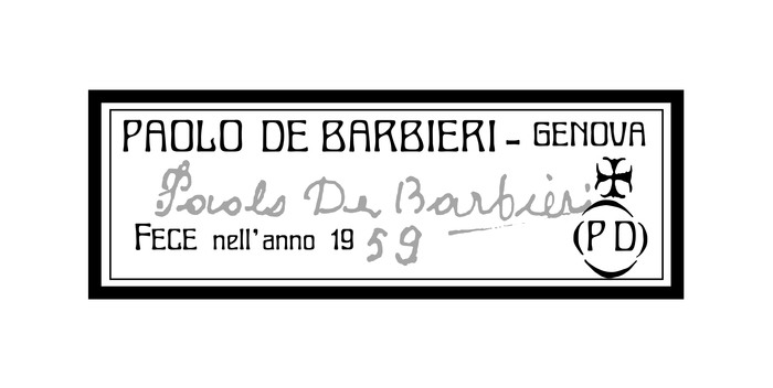 Here is my digital replica of the label, created using Radium FG. This interpretation is interesting and exhibits significant differences from the original.