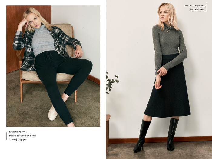 Spread from the Winter Lookbook