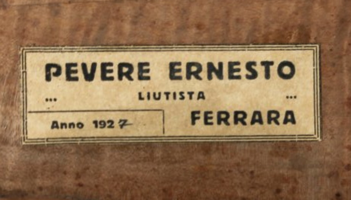 Label from 1927