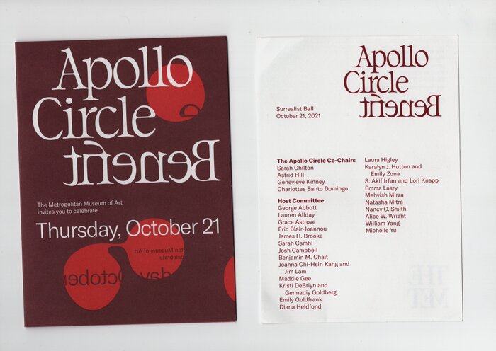 Apollo Circle Benefit at The Metropolitan Museum of Art 2