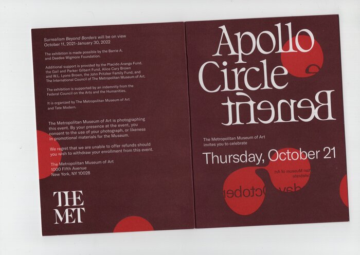 Apollo Circle Benefit, The Metropolitan Museum of Art 4