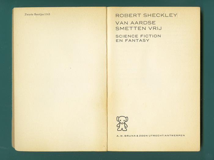 Van aardse smetten vrij by Robert Sheckley (Zwarte Beertjes 1163) 2