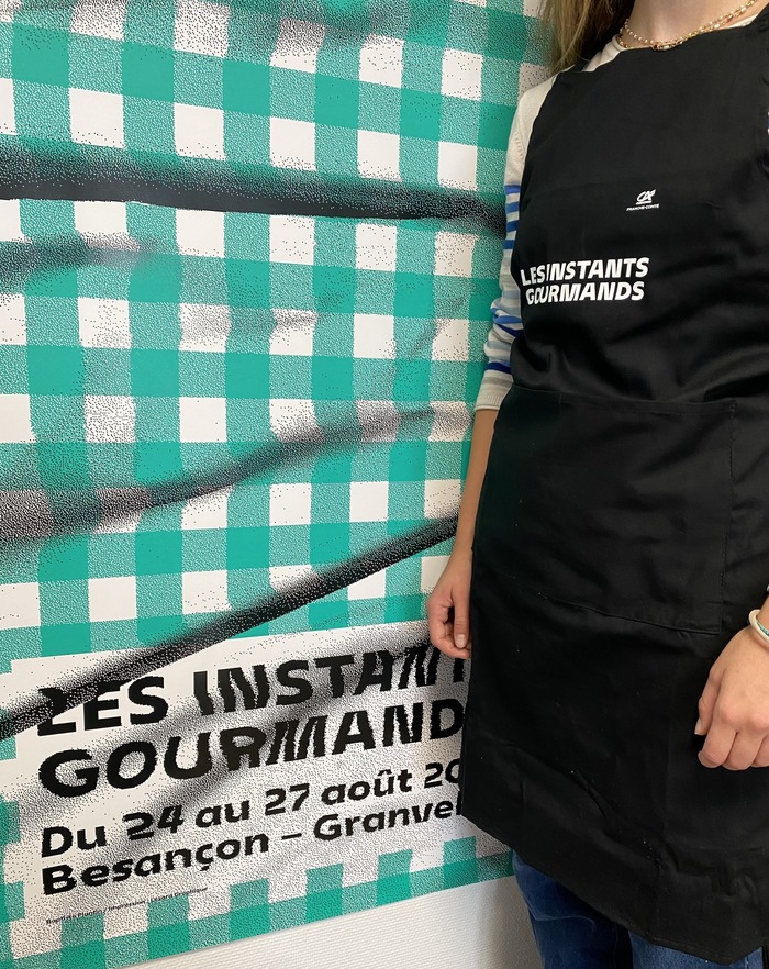 Les Instants Gourmands festival identity 5