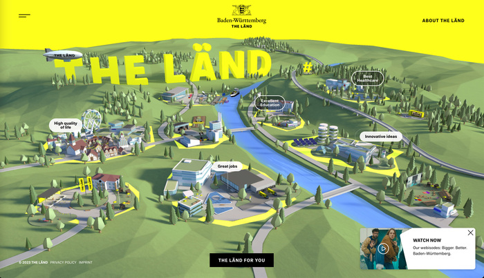 &ldquo;The L&auml;nd&rdquo; campaign for Baden-W&uuml;rttemberg 1