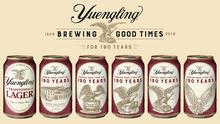 Yuengling Anniversary commemorative cans