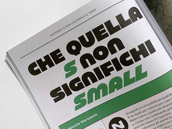 Vita magazine #10, “Sostenibilità” 10