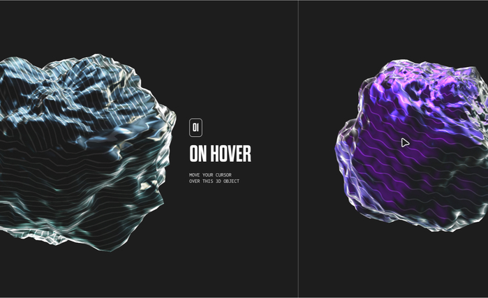 Three Dimensions website 2