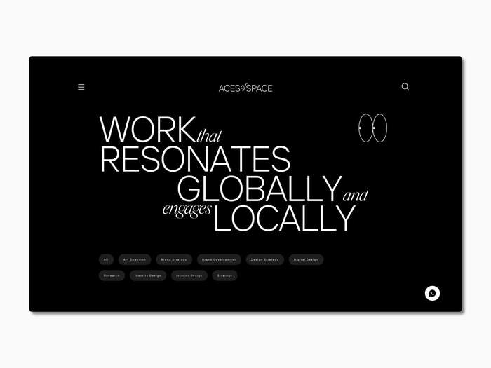 Aces of Space portfolio website 9