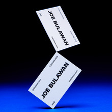 Joe Bulawan visual identity