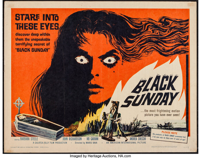 US Half Sheet poster, with title also set in Safari as part of the tagline