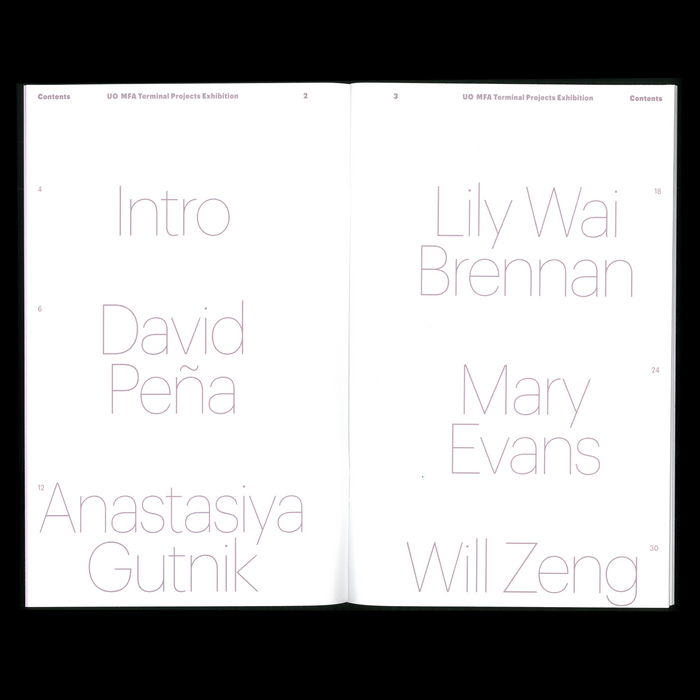 University of Oregon, 2023 MFA Terminal Projects Exhibition 3