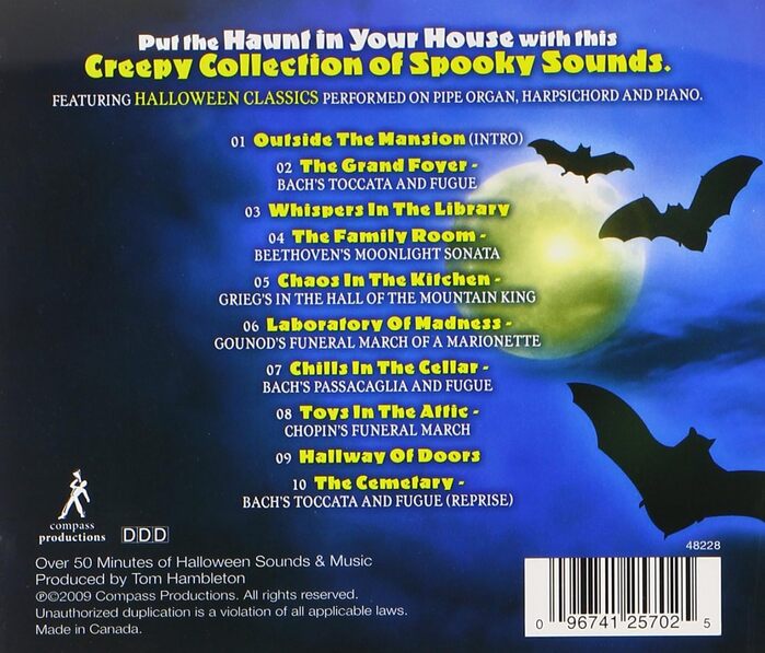 Tom Hambleton – Haunted Mansion album art 2