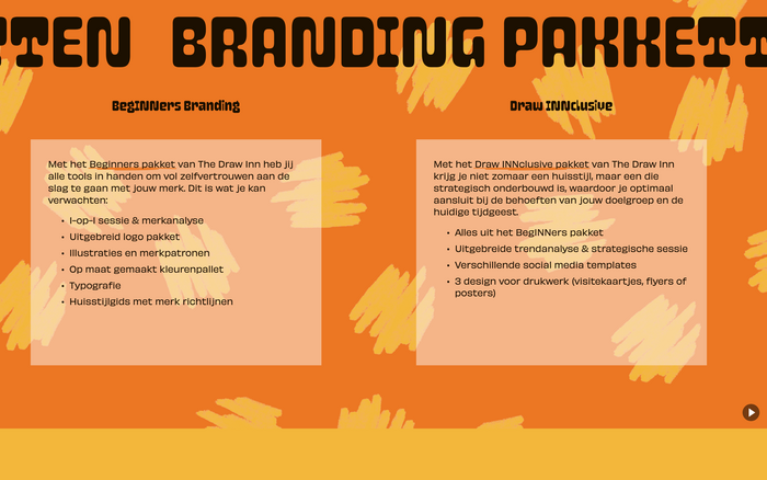The Draw Inn website 3