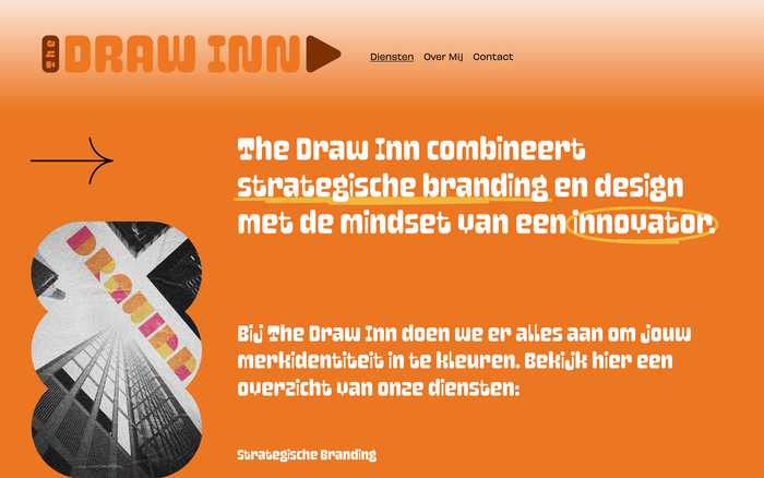 The Draw Inn website 2