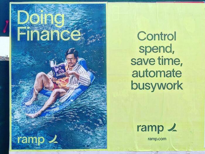 “Doing Finance” campaign by Ramp 7
