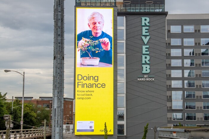 “Doing Finance” campaign by Ramp 5