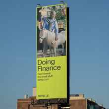 “Doing Finance” campaign by Ramp