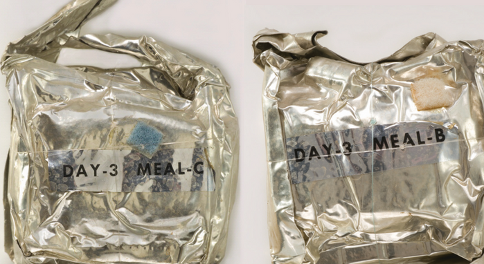Space food packaging