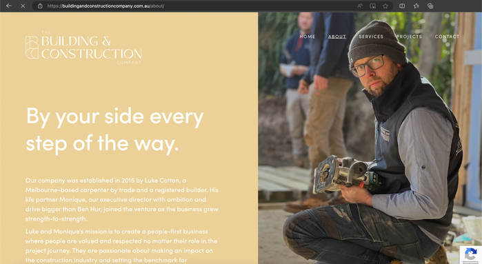 The Building &amp; Construction Company rebranding 3