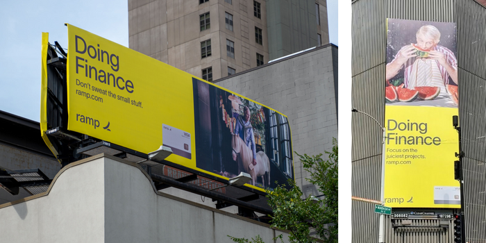 “Doing Finance” campaign by Ramp 2