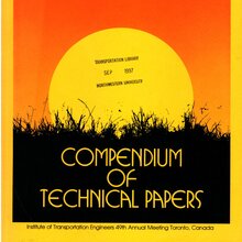 Compendium of Technical Papers, <span>Institute of Transportation Engineers 49th Annual Meeting</span>