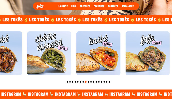 Toké empanadas visual identity 9