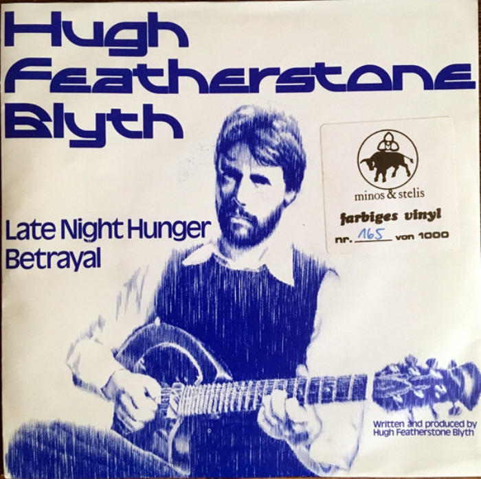 Cover for the 7″ single “Late Night Hunger” / “Betrayal”