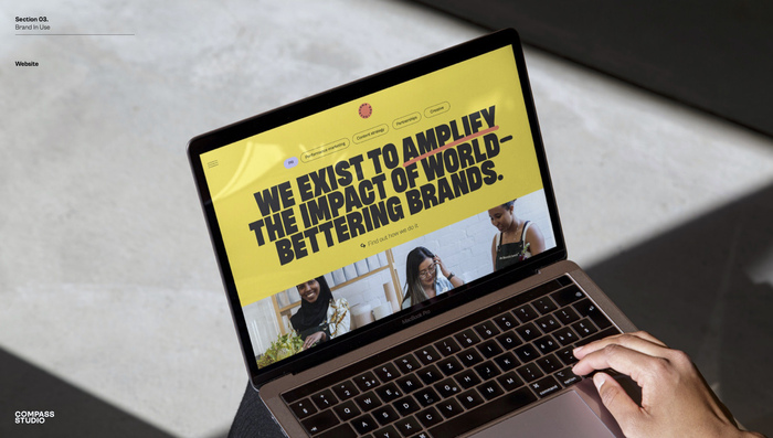 Compass Studio visual identity 1