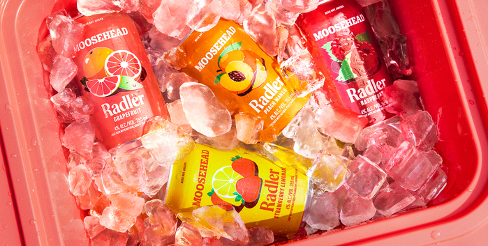 The Radler subbrand uses  by .