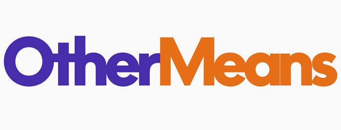 The announcement treatment was later turned into “logotypes” for each lecturer, with a hint of their geographical location: Other Means from the US referring to FedEx.