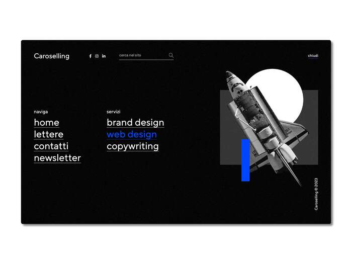 Caroselling website 2