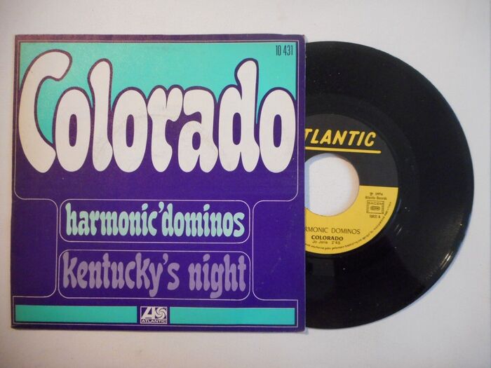 Harmonic Dominos – “Colorado” / “Kentucky’s Night” single cover 2