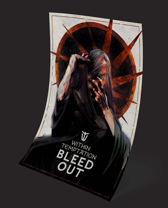 Bleed Out album poster flag